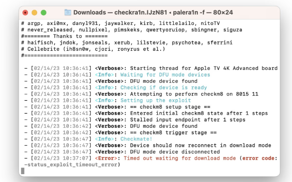 使用palera1n越狱！支持 iOS 15.0 - 16.3.1 含越狱教程