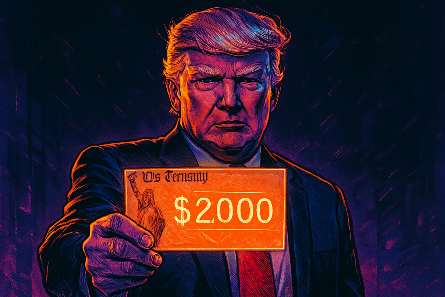 Trump calls for a $2,000 handout to everyone: Only an idiot would oppose tariffs; US Treasury Secretary stunned: We didn't discuss it with him.-OzABC